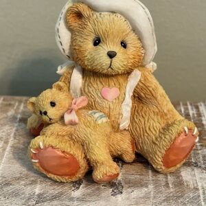 Cherished Teddies Tan and Pink Bear Phoebe